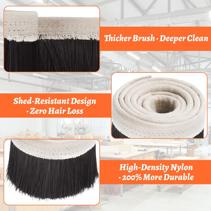 STARVAST 100mm Dust Shoe Brush, STARVAST CNC Vacuum Brush for Vacuum Cleaner Engraving Machine Dust Cover Work on CNC Router Spindle Motor - Image 5